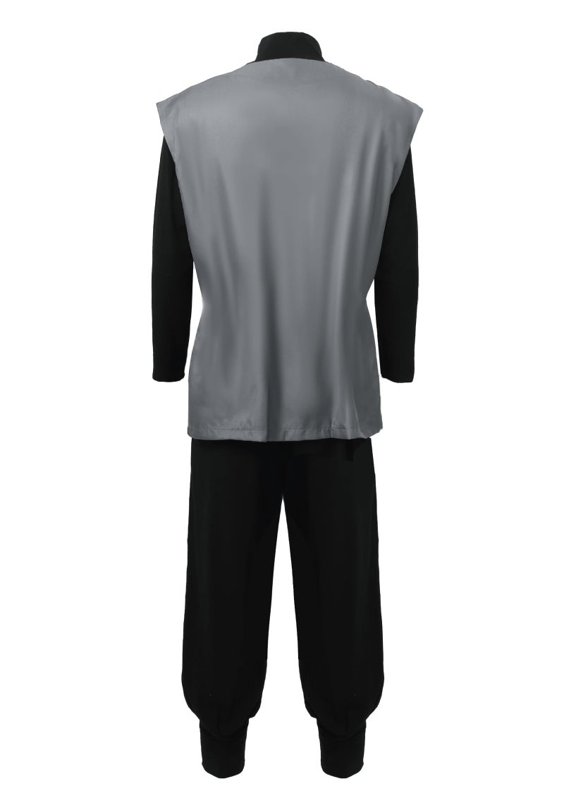 C-ZOFEK Mens Black Cosplay Costume Anime Kung Fu Suit (Medium) - Image 5